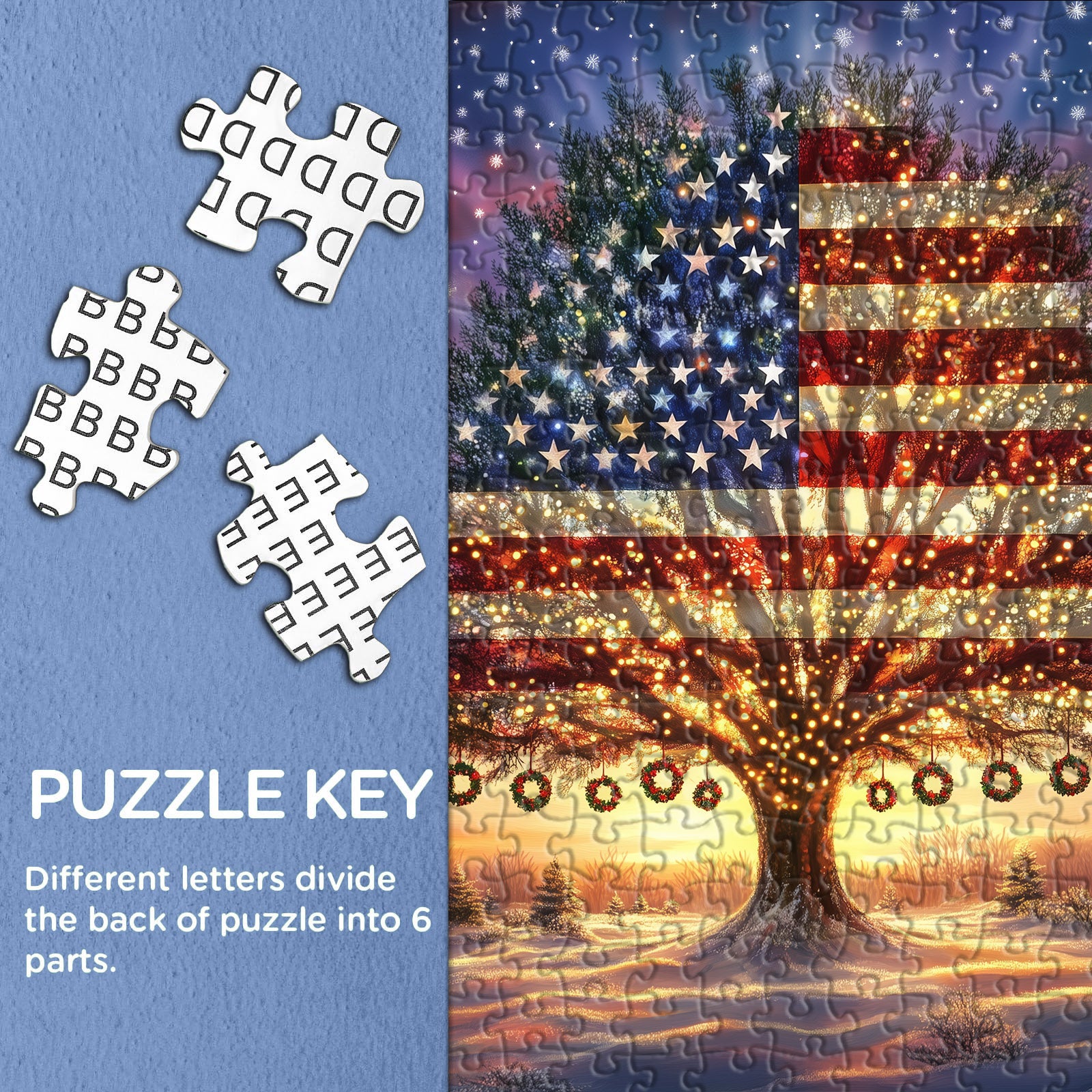 Holiday Glory Jigsaw Puzzle 1000 Pieces