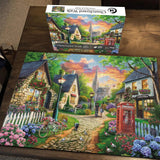 Churchyard Walk Jigsaw Puzzle 1000 Pieces