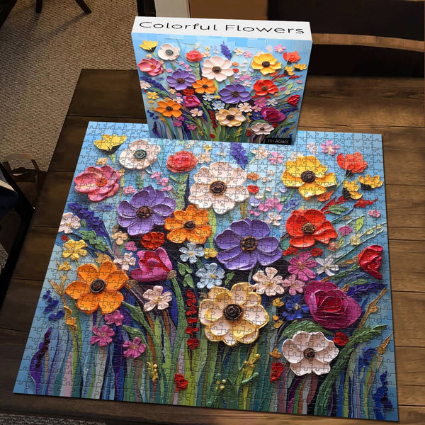 MEDICOM TOY - 【送料込み_3個セット】Flower Jigsaw Puzzle ColorfulFlower_grande.jpg?v=