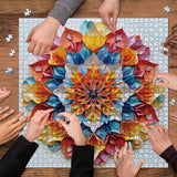 Symmetrical Bloom Jigsaw Puzzles 1000 Pieces