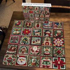 Freudiges Weihnachts -Puzzle 1000 Stücke