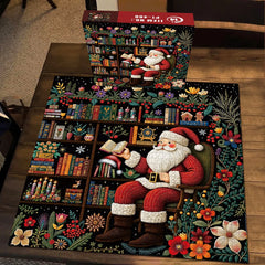 Santa's Garden Reads Jigsaw Puzzle 1000 Pieces