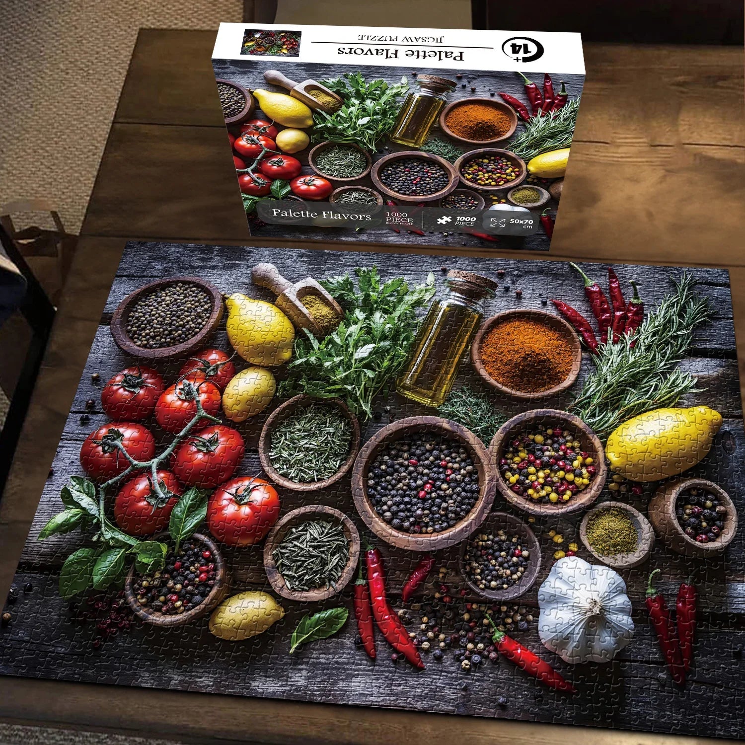 Palette Flavors Jigsaw Puzzle 1000 Pieces