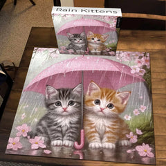 Rain Kittens Jigsaw Puzzle 1000 Pieces