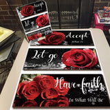 Raindrop Rose Jigsaw Puzzles 1000 Pieces