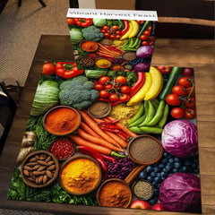 Vibrant Harvest Feast Jigsaw Puzzle 1000 Pieces
