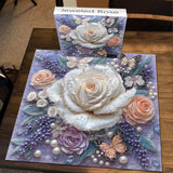 Jeweled Rose Jigsaw Puzzle 1000 Pieces