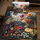 Mushroom Garden Jigsaw Puzzles 1000 Pieces