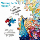 Vivid Plumage Jigsaw Puzzle 1000 Pieces
