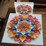 Symmetrical Bloom Jigsaw Puzzles 1000 Pieces