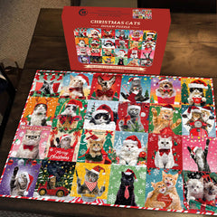 Weihnachtskatzen Jigsaw Puzzle 1000 Stücke