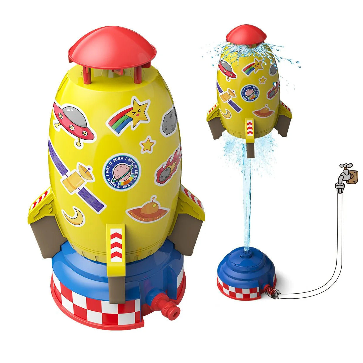 Rocket Sprinkler Toys