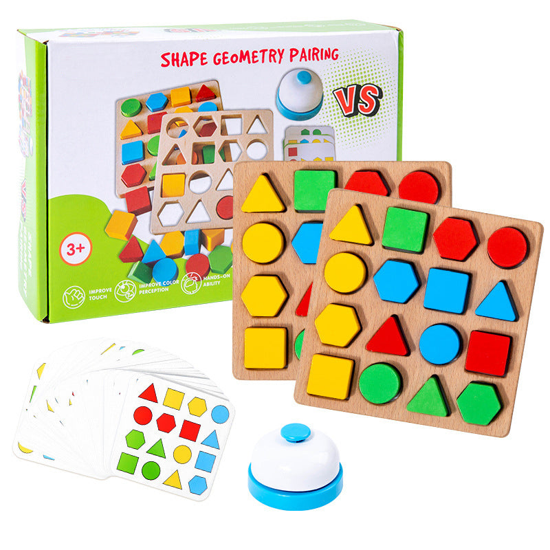 Geometry Quick Matching Board Game