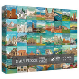 Italien Landschaften Puzzle 1000 Teile