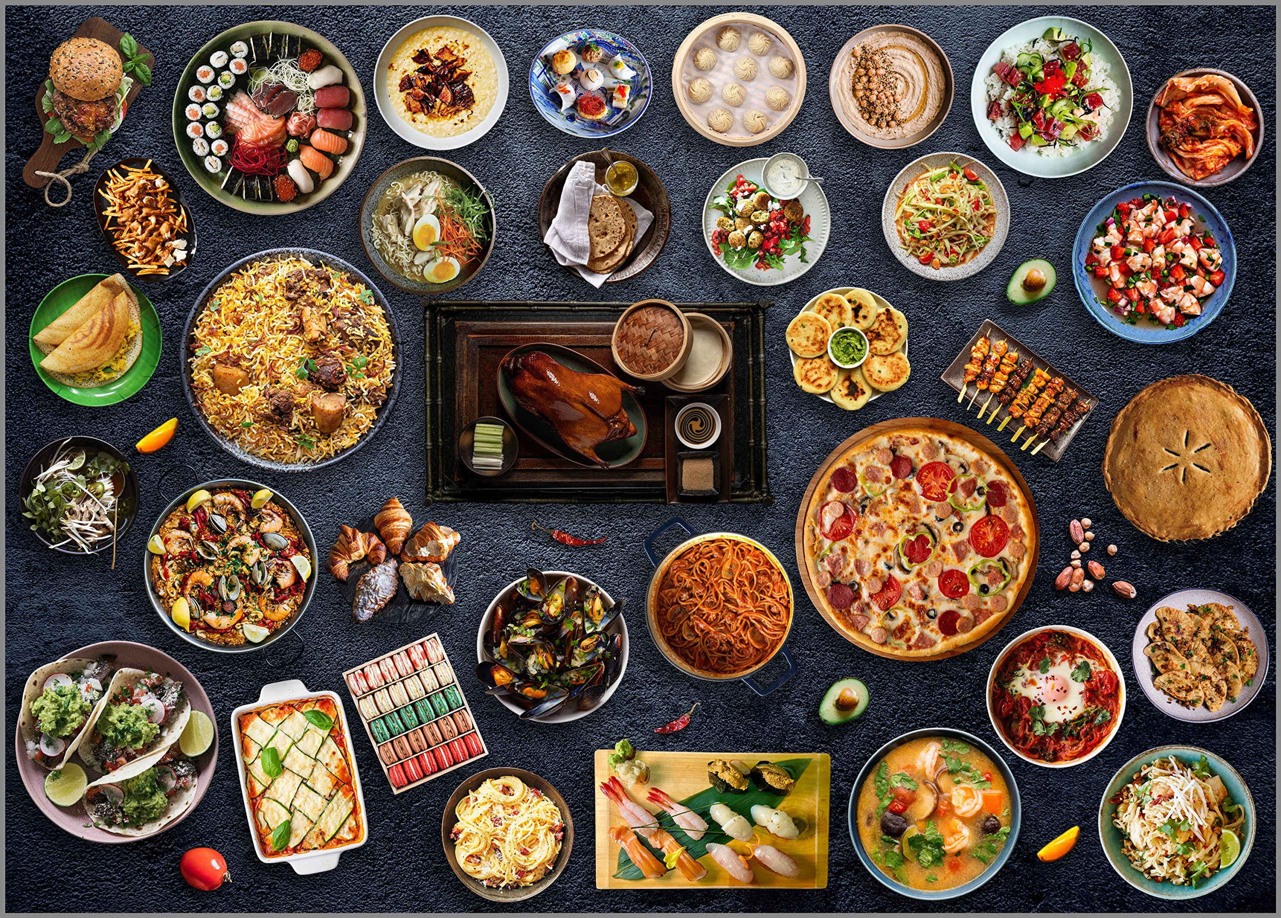 Food Themed Jigsaw Puzzles 1000 Pieces