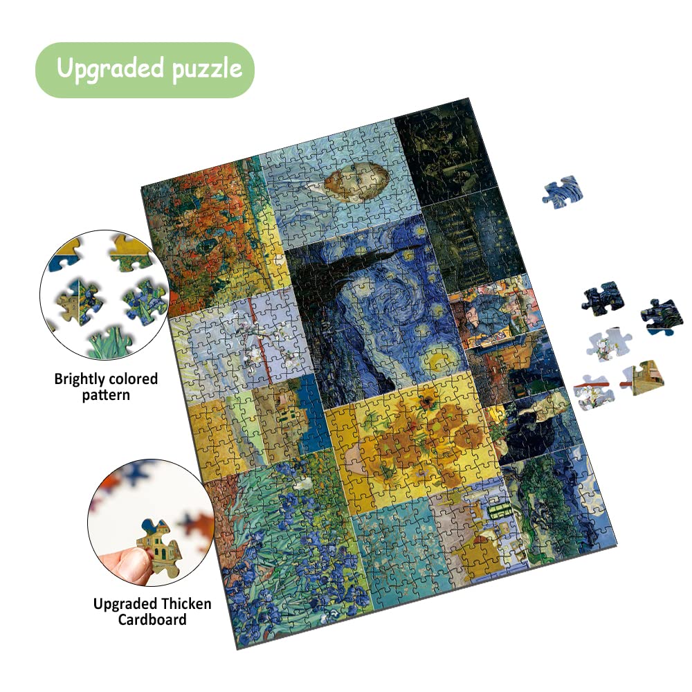 Van Gogh Paintings Collection Jigsaw Puzzle 1000 Pieces
