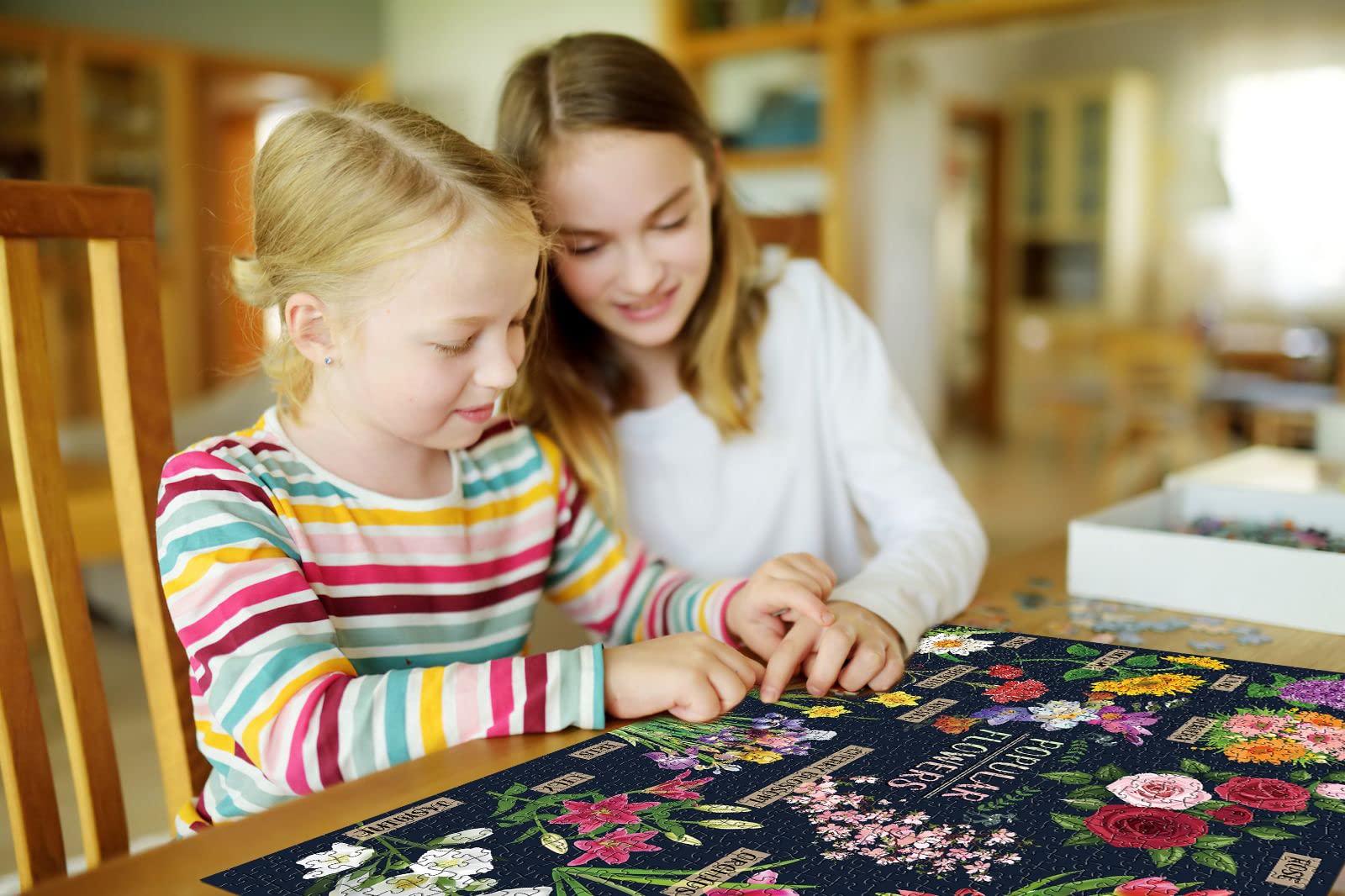 The Most Popular Flower Jigsaw Puzzle 1000 Pieces