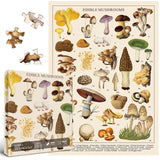 Vintage Mushroom Puzzle 1000 Pieces