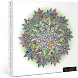 Blühende Blätter Mandala Puzzle 1000 Teile