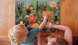 Kaktusblumengarten-Puzzle 1000 Teile