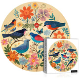 Bird and Flowers Jigsaw Puzzle 1000 Pieces