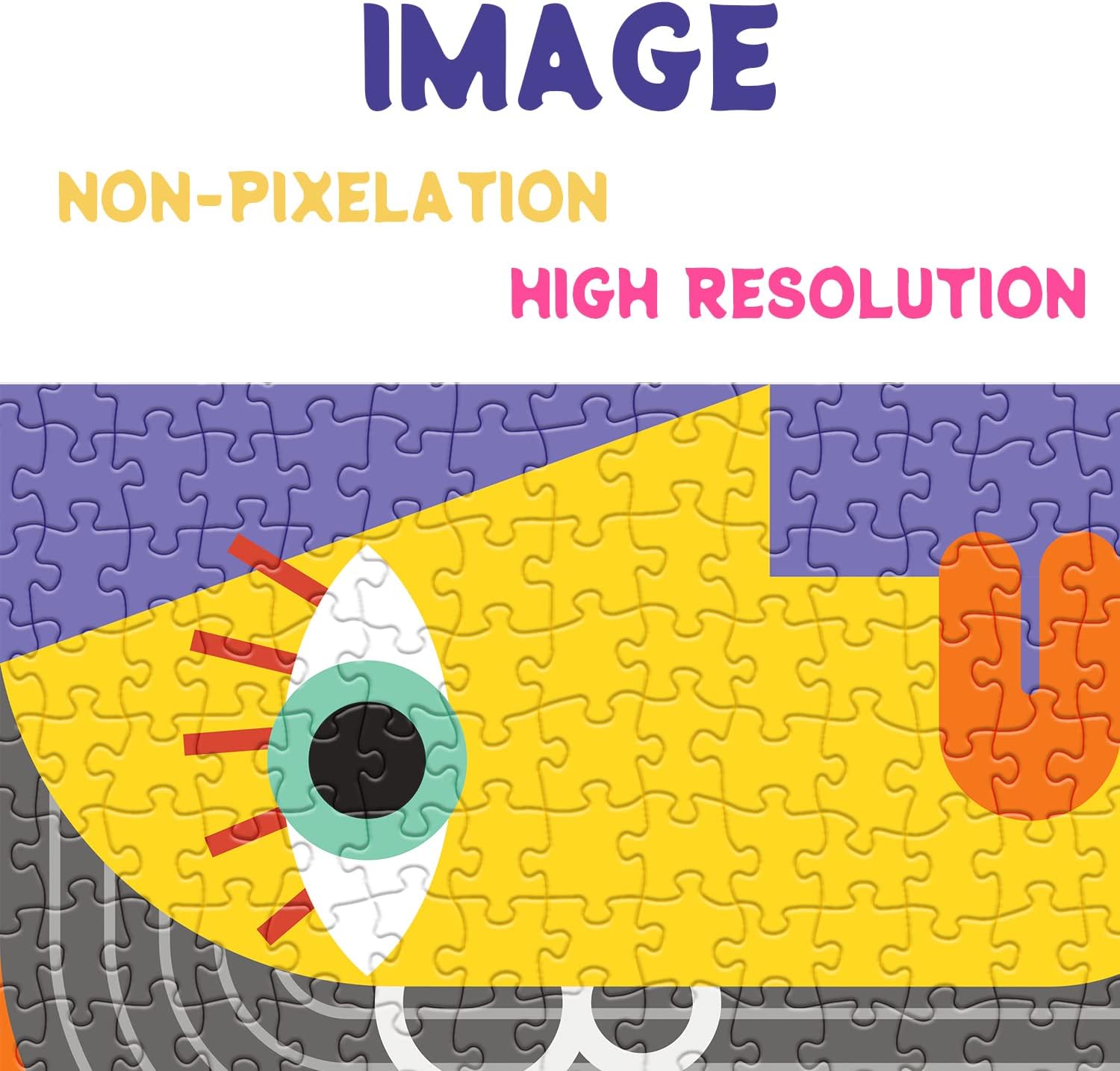 Colorful Modern Jigsaw Puzzle 1000 Piece