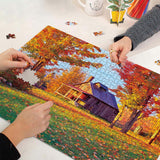 Landhaus-Puzzle 1000 Teile