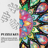 Geometrisches Mandala-Puzzle 1000 Teile