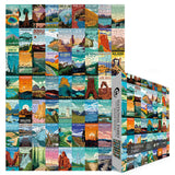 The US National Parks Jigsaw Puzzle 1000 Pieces
