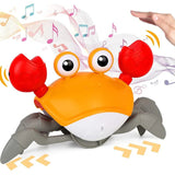 Sensorisk leksak för krypande krabba 