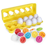 Montessori geometriska ägg